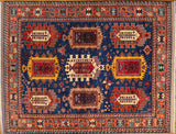 6x7 Hand Knotted Baluchi Area Rug
