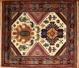 4x5 Hand Knotted Baluchi Area Rug