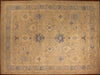 9x12 Hand Knotted Oushak Area Rug