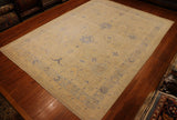 9x12 Hand Knotted Oushak Area Rug