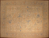 9x12 Hand Knotted Oushak Area Rug