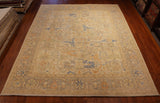 9x12 Hand Knotted Oushak Area Rug