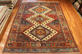 8x12 Hand Knotted Baluchi Area Rug