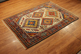 5x7 Hand Knotted Baluchi Area Rug