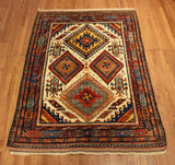 5x7 Hand Knotted Baluchi Area Rug