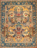 8x10 Hand Knotted Nooristan Area Rug