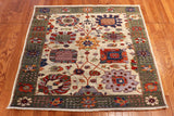 4x6 Hand Knotted Fine Aryana Area Rug