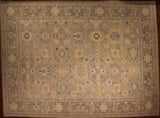 10x14 Hand Knotted Oushak Area Rug