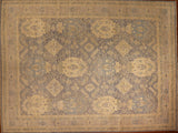 9x12 Hand Knotted Oushak Area Rug