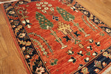 2x3 Hand Knotted Aryana Area Rug