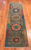 10' Hand Knotted Mamluk Runnner