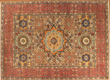 6x8 Hand Knotted Mamluk Area Rug