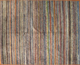 8x10 Hand Knotted Gabbeh Area Rug