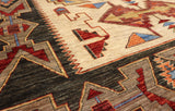 8x10 Hand Knotted Navajo Style Area Rug