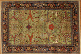 4x6 Hand Knotted Fine Aryana Area Rug