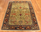 4x6 Hand Knotted Fine Aryana Area Rug