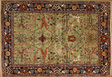 5x7 Hand Knotted Fine Aryana Area Rug