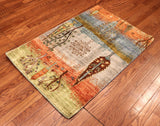 2x3 Hand Knotted Gabbeh Area Rug