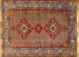 6x8 Hand Knotted Baluchi Area Rug