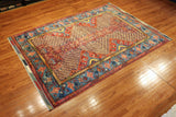 6x8 Hand Knotted Baluchi Area Rug