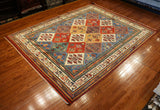 8x10 Hand Knotted Baluchi Area Rug