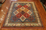 8x10 Hand Knotted Baluchi Area Rug