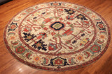 8' Hand Knotted Sina Round Rug