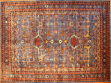 10x13 Hand Knotted Faryab Area Rug