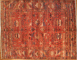 8x11 Hand Knotted Oushak Area Rug
