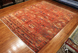 8x11 Hand Knotted Oushak Area Rug