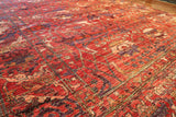 8x11 Hand Knotted Oushak Area Rug