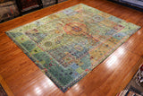 8x10 Hand Knotted Mamluk Area Rug