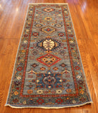 8' Hand Knotted Aryana Runner