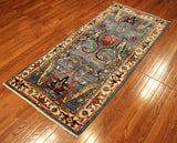6' Hand Knotted Aryana Runner