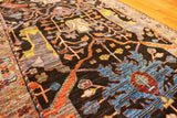 12' Hand Knotted Faryab Runner