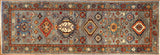 8' Hand Knotted Aryana Runner