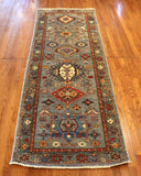 8' Hand Knotted Aryana Runner