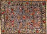 5x7 Hand Knotted Fine Aryana Are Rug