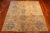 7x9 Hand Knotted Oushak Area Rug