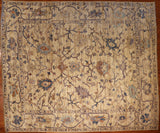 8x10 Hand Knotted Oushak Area Rug