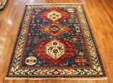 6x8 Hand Knotted Baluchi Area Rug
