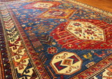 6x8 Hand Knotted Baluchi Area Rug