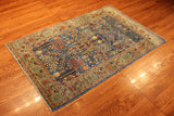 4x6 Hand Knotted Fine Aryana Area Rug