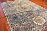 4x6 Hand Knotted Mamluk Area Rug