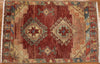 2x3 Hand Knotted Oushak Rug