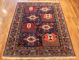 6x8 Hand Knotted Baluchi Area Rug