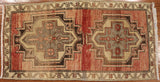 2x3 Hand Knotted Oushak Rug