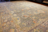 10x14 Hand Knotted Oushak Area Rug