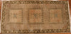 2x3 Hand Knotted Oushak Rug