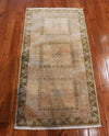 2x3 Hand Knotted Oushak Rug